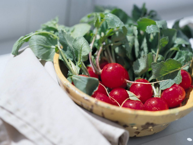 Обои картинки фото еда, редис, репа, редька