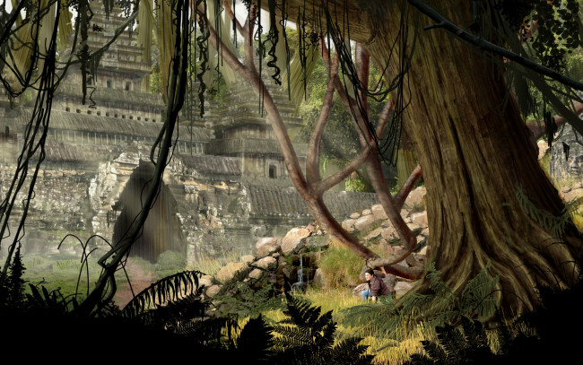 Обои картинки фото 3д, графика, nature, landscape, природа