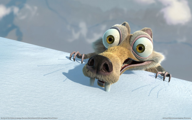 Обои картинки фото мультфильмы, ice, age, the, meltdown