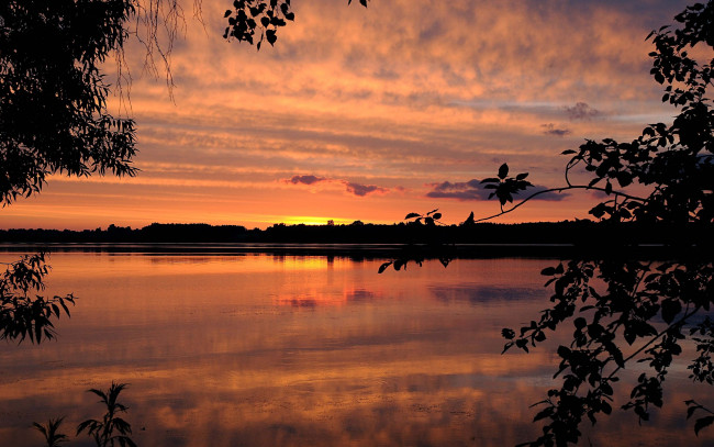 Обои картинки фото природа, восходы, закаты