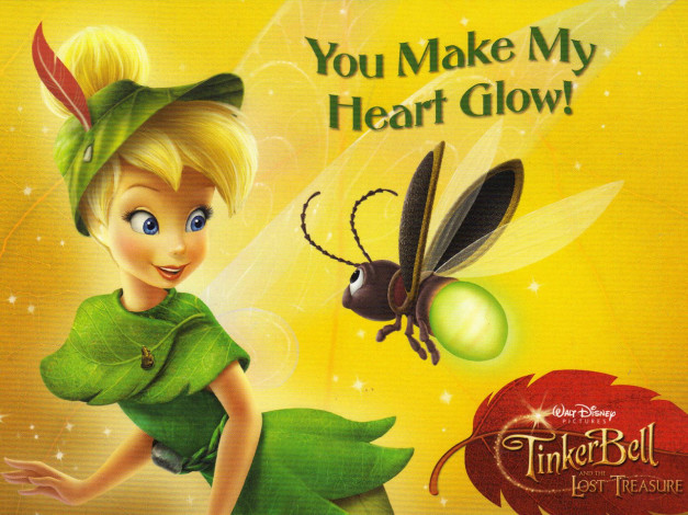 Обои картинки фото феи, потерянное, сокровище, мультфильмы, tinker, bell, and, the, lost, treasure