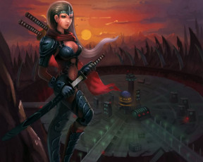 Картинка фэнтези девушки