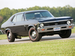 Картинка 1969 chevy nova ss автомобили chevrolet
