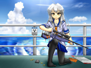 Картинка аниме weapon blood technology