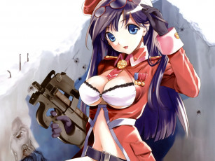 Картинка аниме weapon blood technology