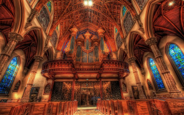 Картинка интерьер убранство роспись храма