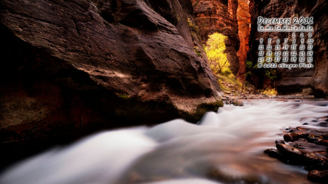 Обои картинки фото календари, природа, река, скалы, течение