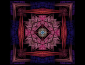 Картинка 3д графика fractal фракталы узор цвета