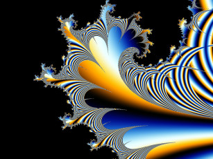 Картинка 3д графика fractal фракталы узор цвета