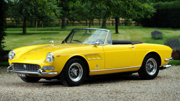 Картинка ferrari 275 автомобили автомобиль скорость мощь стиль