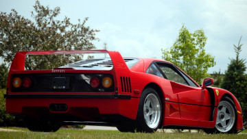 Картинка ferrari f40 автомобили автомобиль стиль мощь скорость