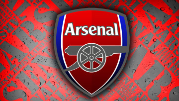 Картинка спорт эмблемы клубов арсенал футбольный клуб football club the gunners канониры флаг пушка фон