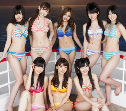 Обои картинки фото музыка, akb, 48, азиатки, девушки, корея