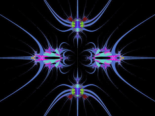Обои картинки фото 3д, графика, fractal, фракталы, узор, цвета
