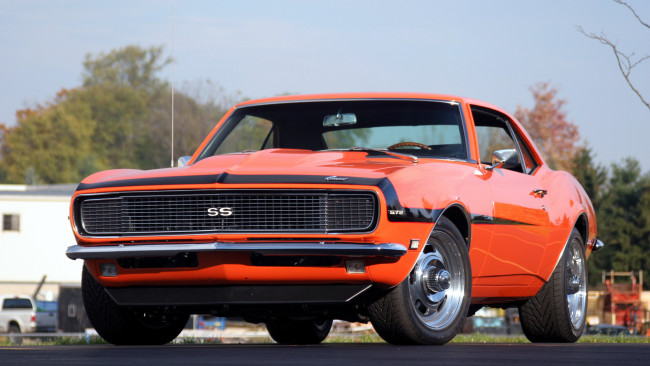 Обои картинки фото chevrolet, camaro, автомобили, автомобиль, стиль, мощь, скорость