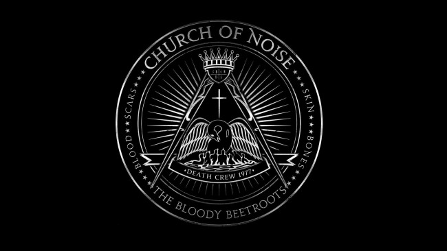 Обои картинки фото chirch, of, noise, the, bloody, beetroots, музыка, другое, знак, печать