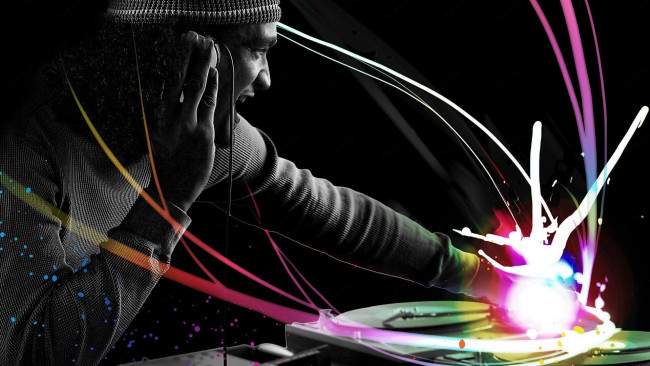 Обои картинки фото creating, energy, музыка, другое, пульт, наушники, dj