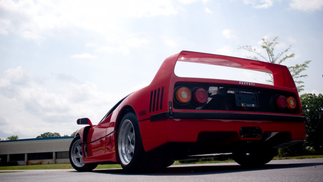 Обои картинки фото ferrari, f40, автомобили, стиль, мощь, автомобиль, скорость