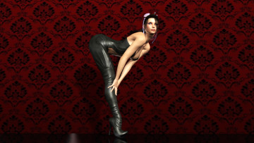 обоя 3д графика, люди , people, фон, взгляд, девушка