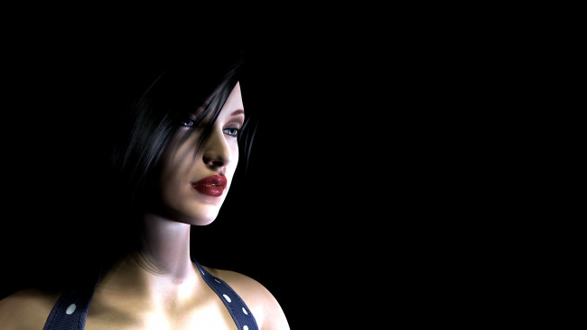 Обои картинки фото 3д графика, портрет , portraits, фон, взгляд, девушка