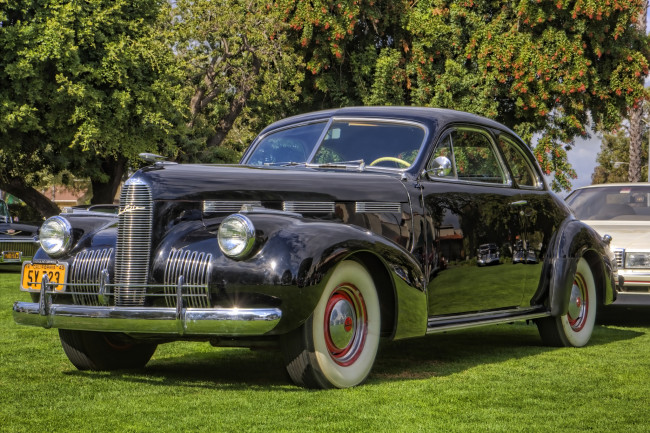 Обои картинки фото 1940 lasalle series 52 coupe, автомобили, выставки и уличные фото, автошоу, выставка