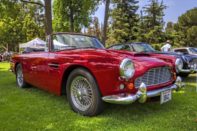 Обои картинки фото 1963 aston martin db4c, автомобили, выставки и уличные фото, автошоу, выставка