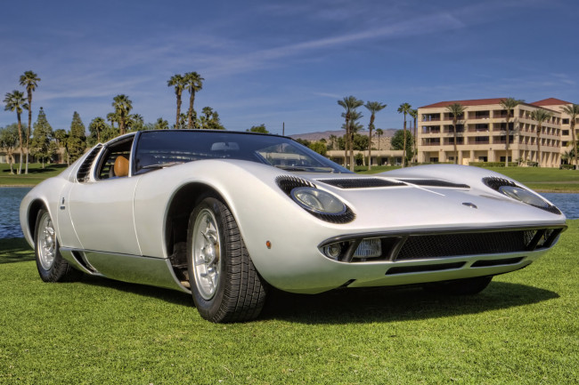 Обои картинки фото 1969 lamborghini miura s, автомобили, выставки и уличные фото, автошоу, выставка