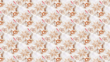 Картинка праздничные -+разное+ новый+год новый год текстура рождество праздник шарики печенька