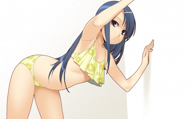 Обои картинки фото аниме, unknown,  другое, арт, взгляд, девушка