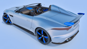 Картинка автомобили 3д jaguar