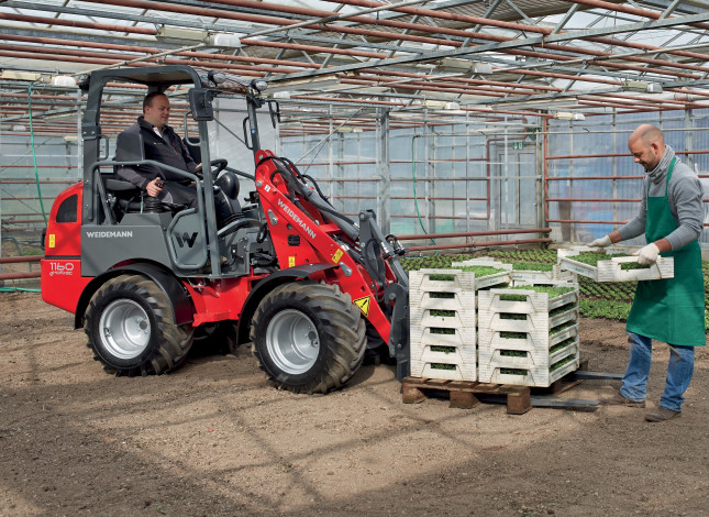 Обои картинки фото техника, фронтальные погрузчики, weidemann