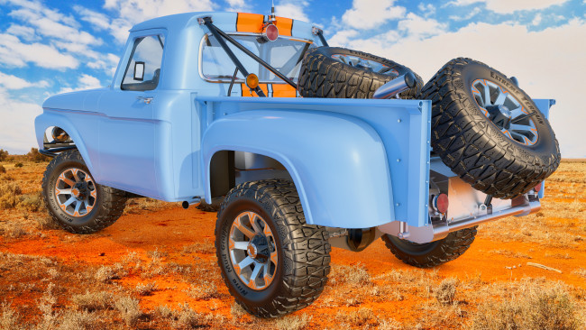 Обои картинки фото автомобили, 3д, ford