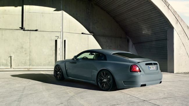 Обои картинки фото rolls-royce wraith 2016, автомобили, rolls-royce, 2016, wraith, серый