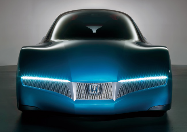 Обои картинки фото honda small hybrid sports 2007, автомобили, honda, 2007, sports, hybrid, small