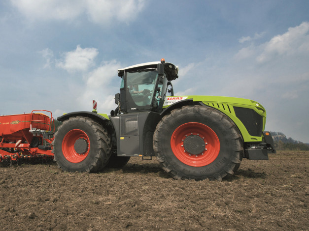 Обои картинки фото техника, тракторы, claas