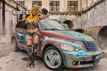 Картинка marina+diaghileva девушки марина+дягилева+ octokuro marina diaghileva cyberpunk оружие автомат автомобиль авто марина дягилева девушка креатив cosplay причёска кислотная модель флирт стройная фигура сексуальная секси поза взгляд макияж