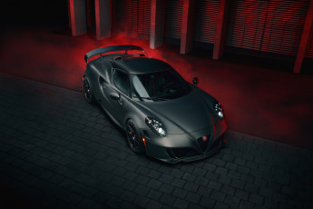 Картинка автомобили alfa+romeo alfa romeo black pogea racing nemesis