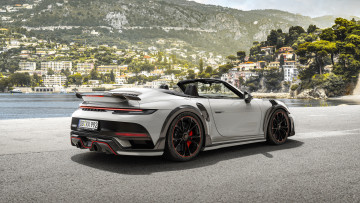 Картинка автомобили porsche кабриолет 911 turbo cabriolet techart 2021 gtstreet r