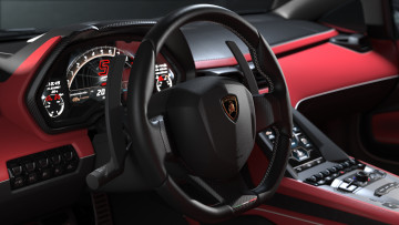 Картинка lamborghini+countach автомобили спидометры торпедо салон руль