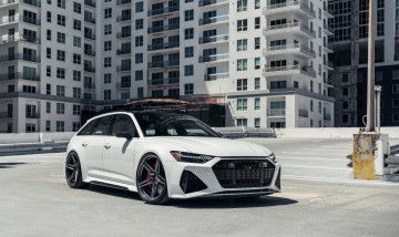 Картинка автомобили audi forged vossen rs6