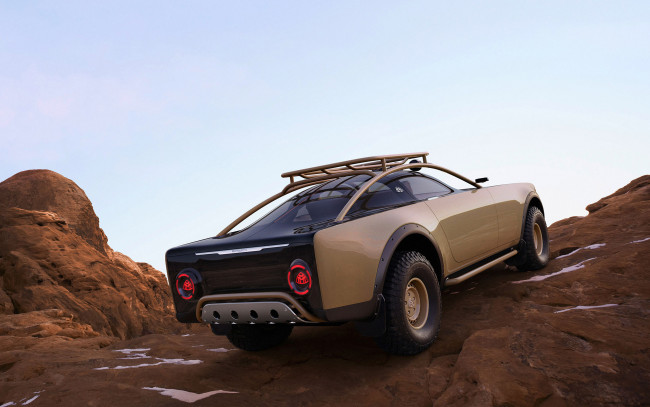 Обои картинки фото автомобили, maybach, 2021, mercedes, benz, project, concept, 4k, вид, сзади, роскошный, пикап, немецкие, мерседес, бенц, проект, майбах, концепт