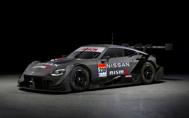 Обои картинки фото автомобили, nissan, datsun, 2022, z, gt500, 4k, экстерьер, вид, спереди, гоночный, автомобиль, тюнинг, серый, японские, спорткары, ниссан