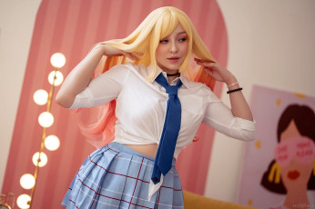 Картинка девушки анастасия+лоза костюм образ галстук