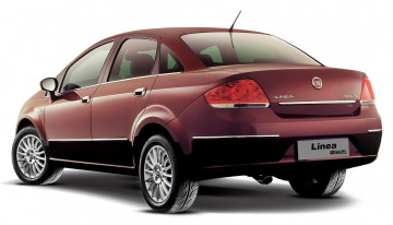 Картинка fiat+linea автомобили fiat бордовый