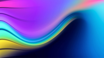 обоя векторная графика, -графика , graphics, цвета, волны, линии