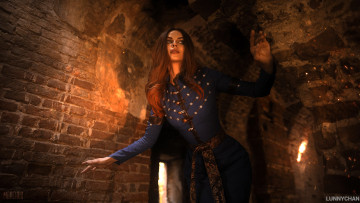 Картинка девушки светлана+хофман+ lunny+chan образ косплей наряд платье стены