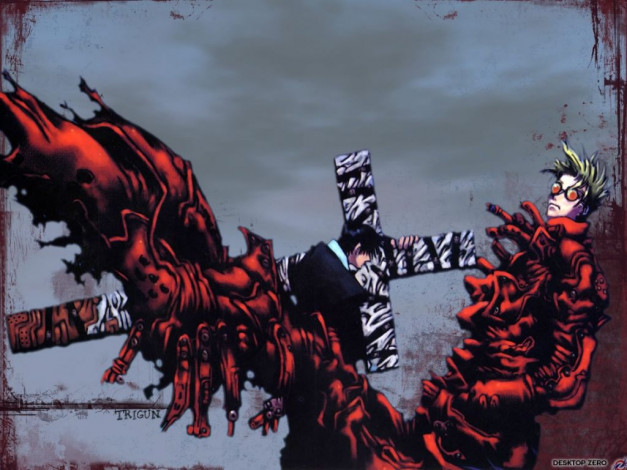 Обои картинки фото аниме, trigun