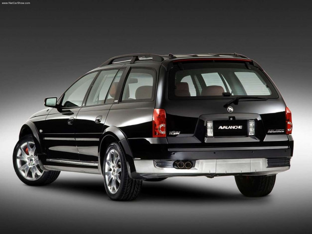 Обои картинки фото holden, hsv, avalanche, 2003, автомобили
