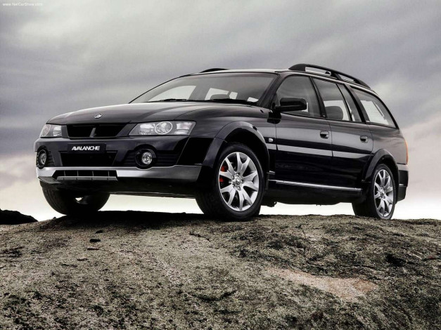 Обои картинки фото holden, hsv, avalanche, 2003, автомобили