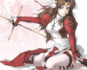 Картинка аниме weapon blood technology